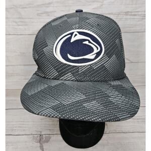 Penn State Nittany Lions Nike True Snapback Hat Gray Blue Cap PSU